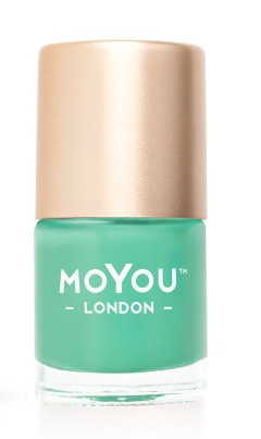 картинка MoYou London Лак для стемпинга Turquoise Mint 9 мл (без фирменной коробочки) от магазина El Corazon