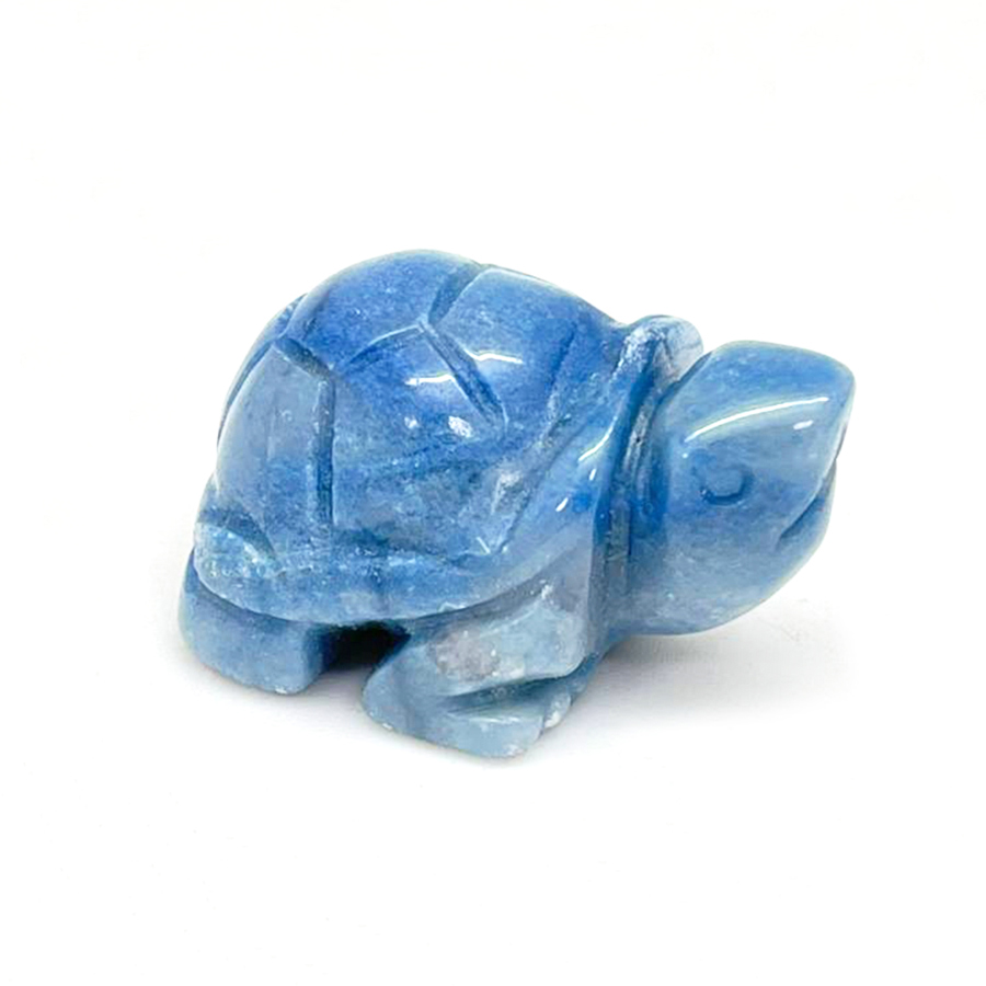 картинка "Черепаха-оберег" Сувенир Elit из натурального камня кианит Sr-Turt-26 от магазина El Corazon