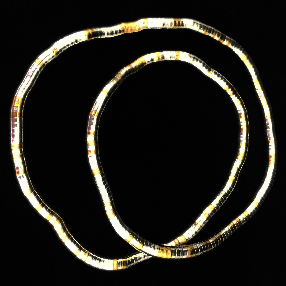 картинка Ожерелье Змейка из ювелирного металла, золото и серебро  от магазина El Corazon