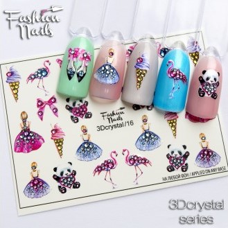 Restock Fashion Nails - Water decals 3D!