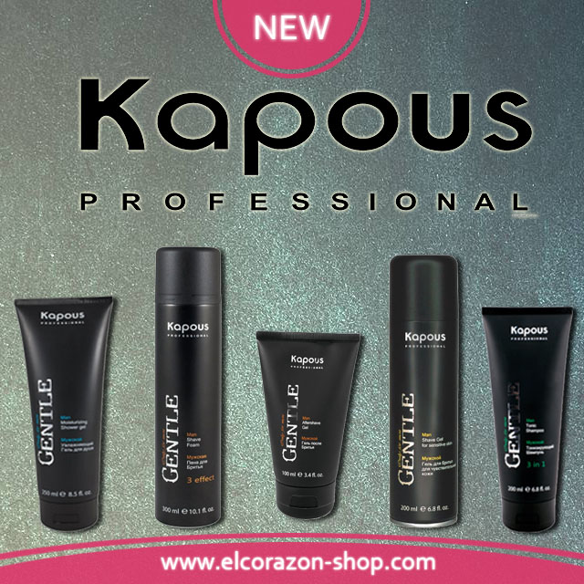 Cosmetics for men from Kapous!