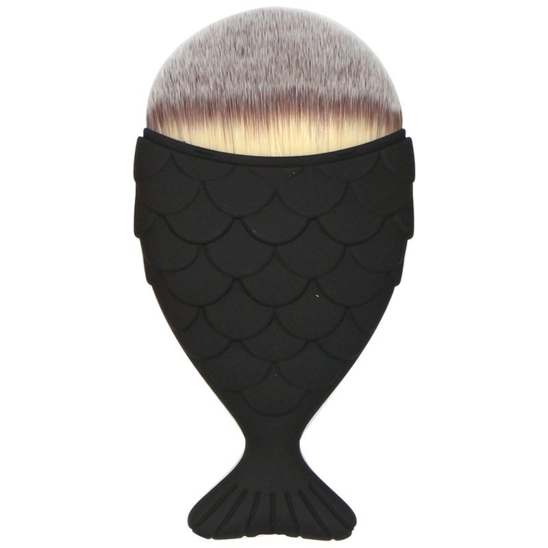 картинка Кисть-рыбка для макияжа "Fish Brush" черный от магазина El Corazon