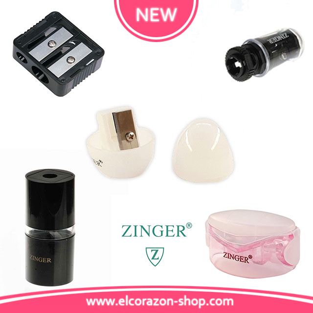 10 types of Zinger sharpeners for cosmetic pencils!