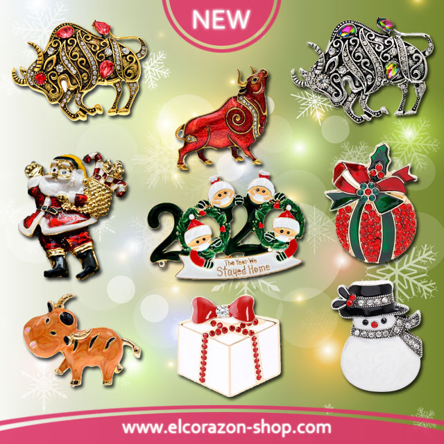 ﻿New New Year Brooches!
