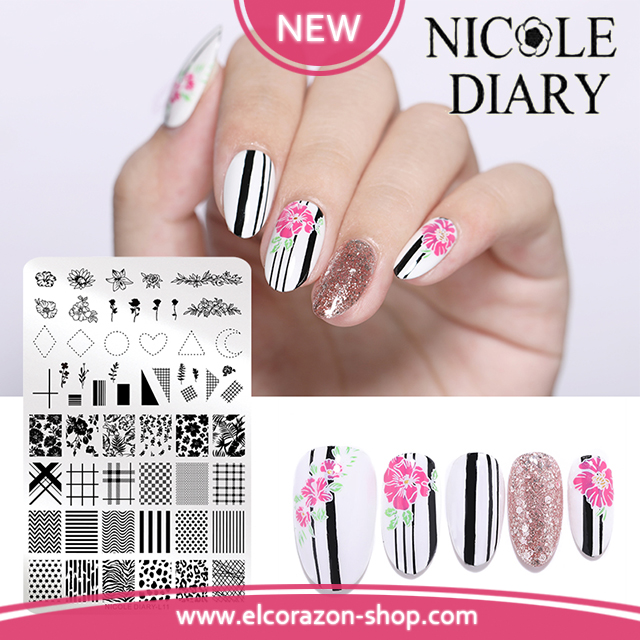 New stamping plates Nicole Diary!