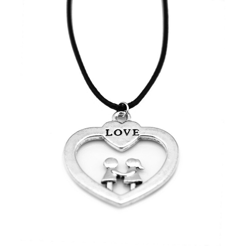 картинка Подвеска Сердце Love из ювелирного металла  от магазина El Corazon