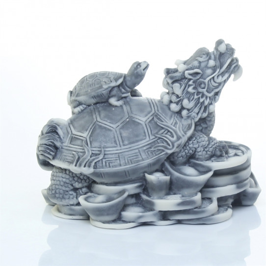 картинка Дракон-черепаха на монетах от магазина El Corazon