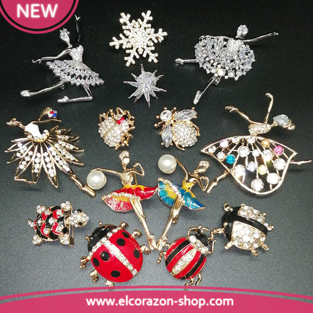 New brooches - Bestseller!